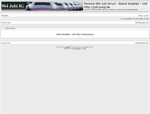 Tablet Screenshot of forum.jubi.pocg.de
